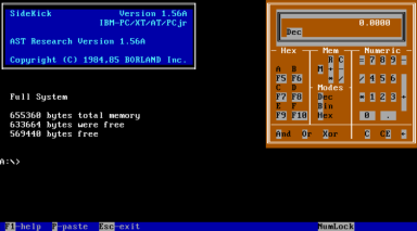 Borland Sidekick